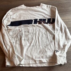 GAP Kids Long Sleeve Tee - White and Black